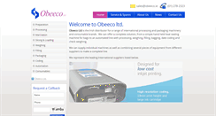 Desktop Screenshot of obeeco.ie